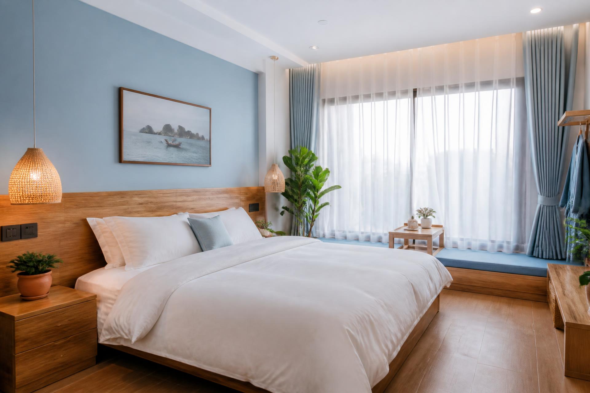 Phòng homestay hiện đại ấm cúng tại VELA Stay